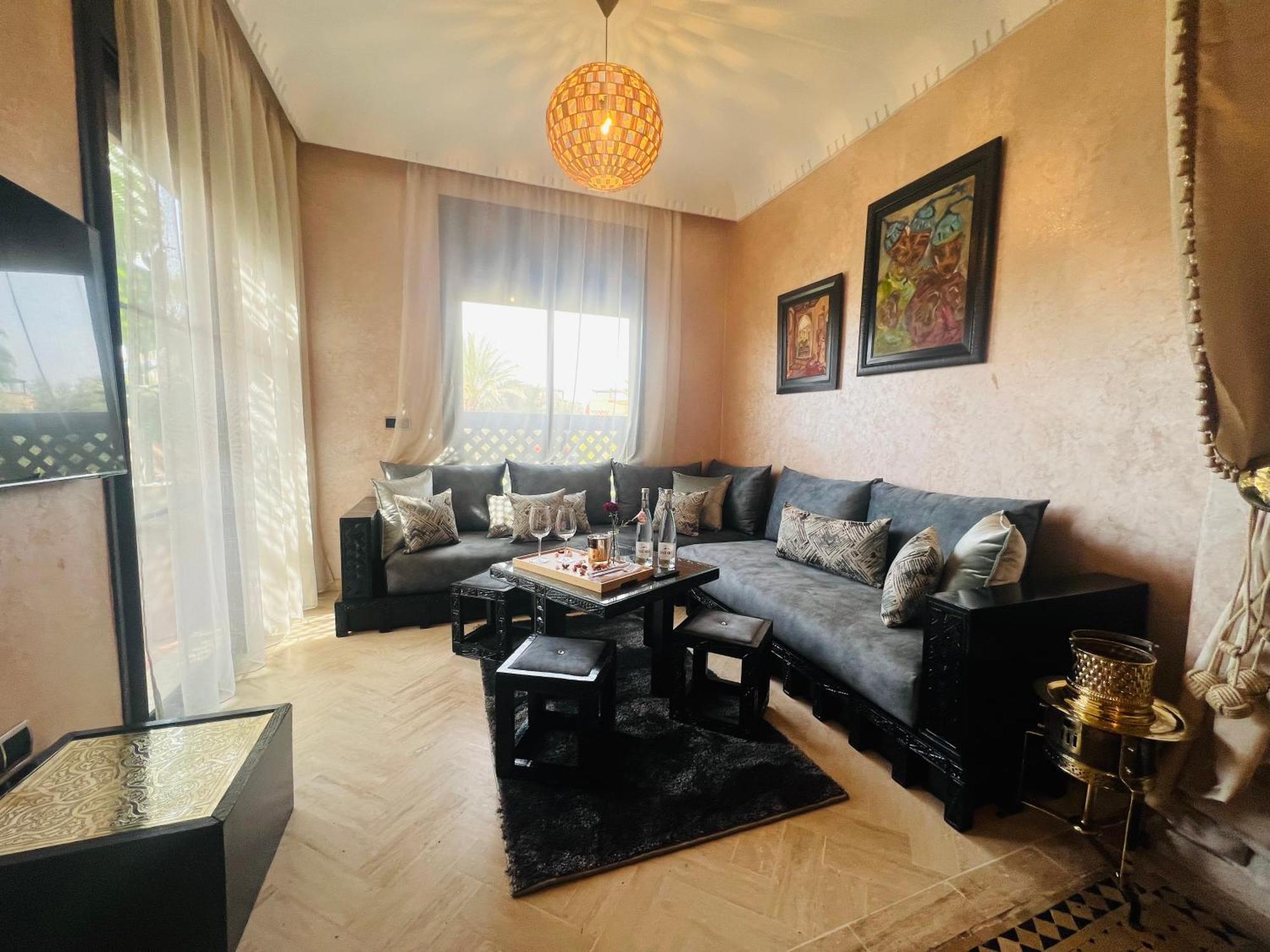 Duplex Atlas Golf Resort Pοοl Νieω Seriniτყ & Cαlm 마라케시 외부 사진